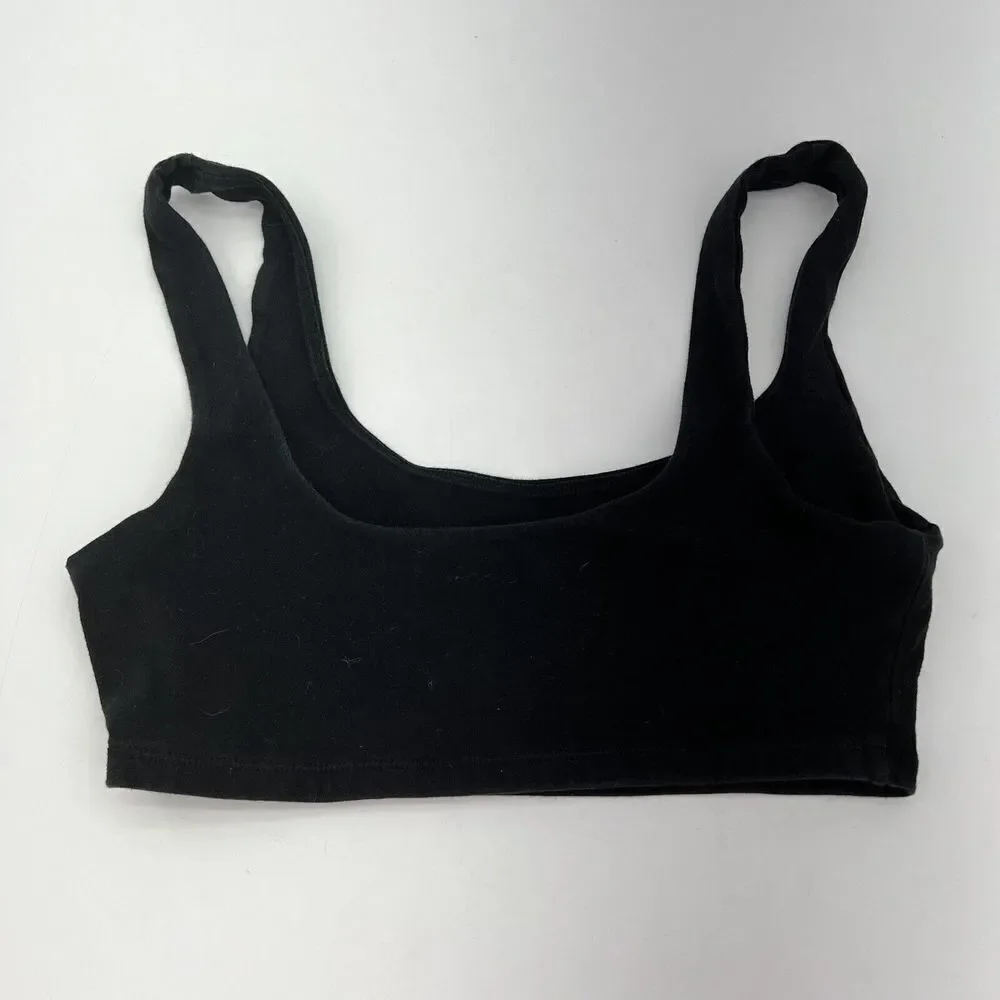 The Group Babaton Black Bralette Size Small
